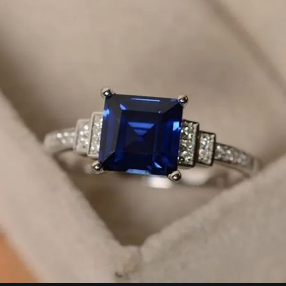 New 925 Solid Sterling Silver Ring - image 1